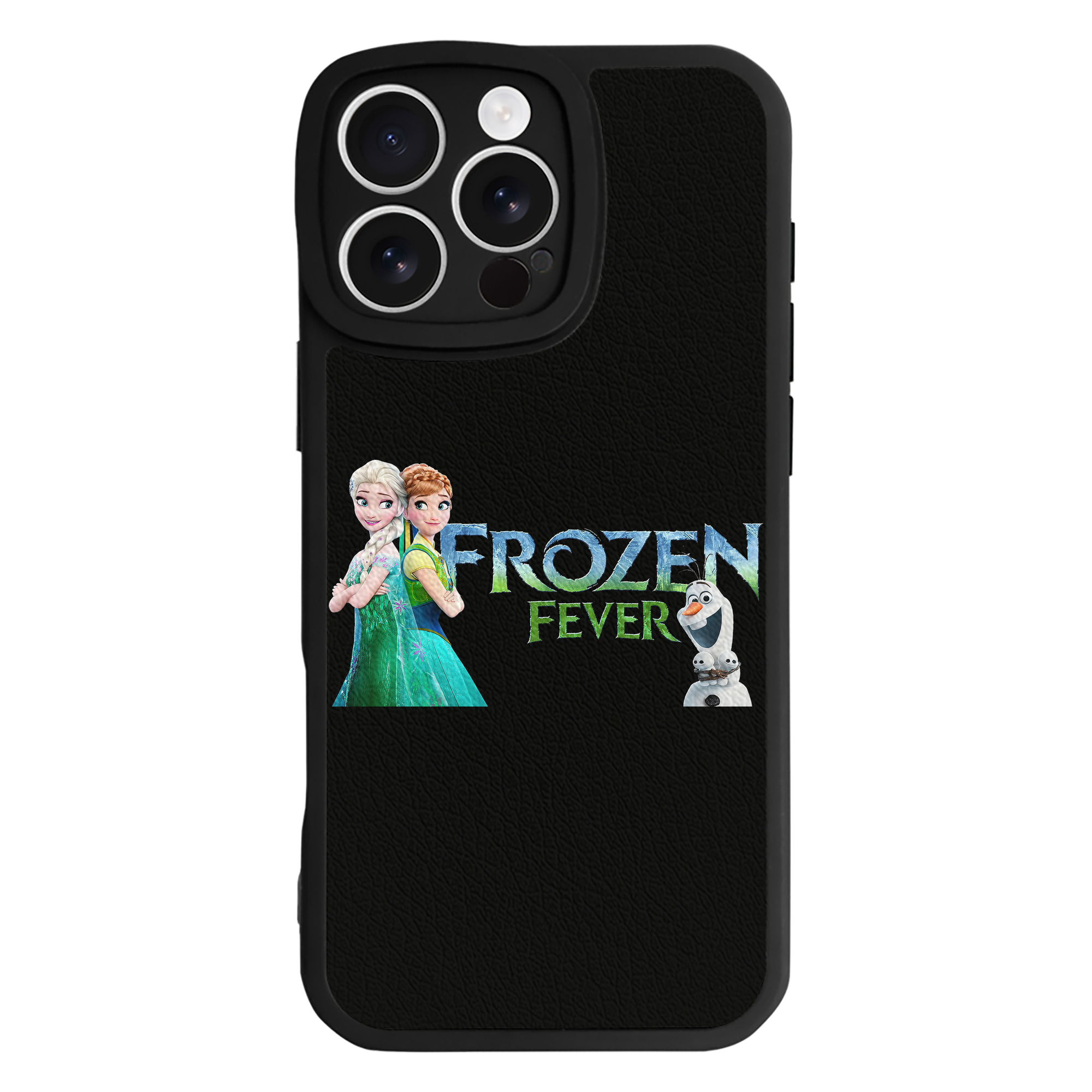 （画像用） アナと雪の女王 アンナ エルサ Frozen Anna Elsa 【iPhone 16シリーズ対応】シリコンスマホケース（レザー調） 材質：シリコン